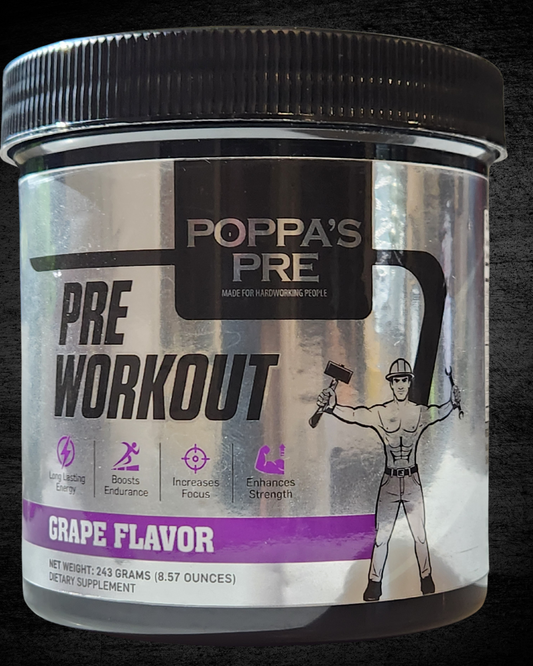 Poppa's Pre-Workout Supplement